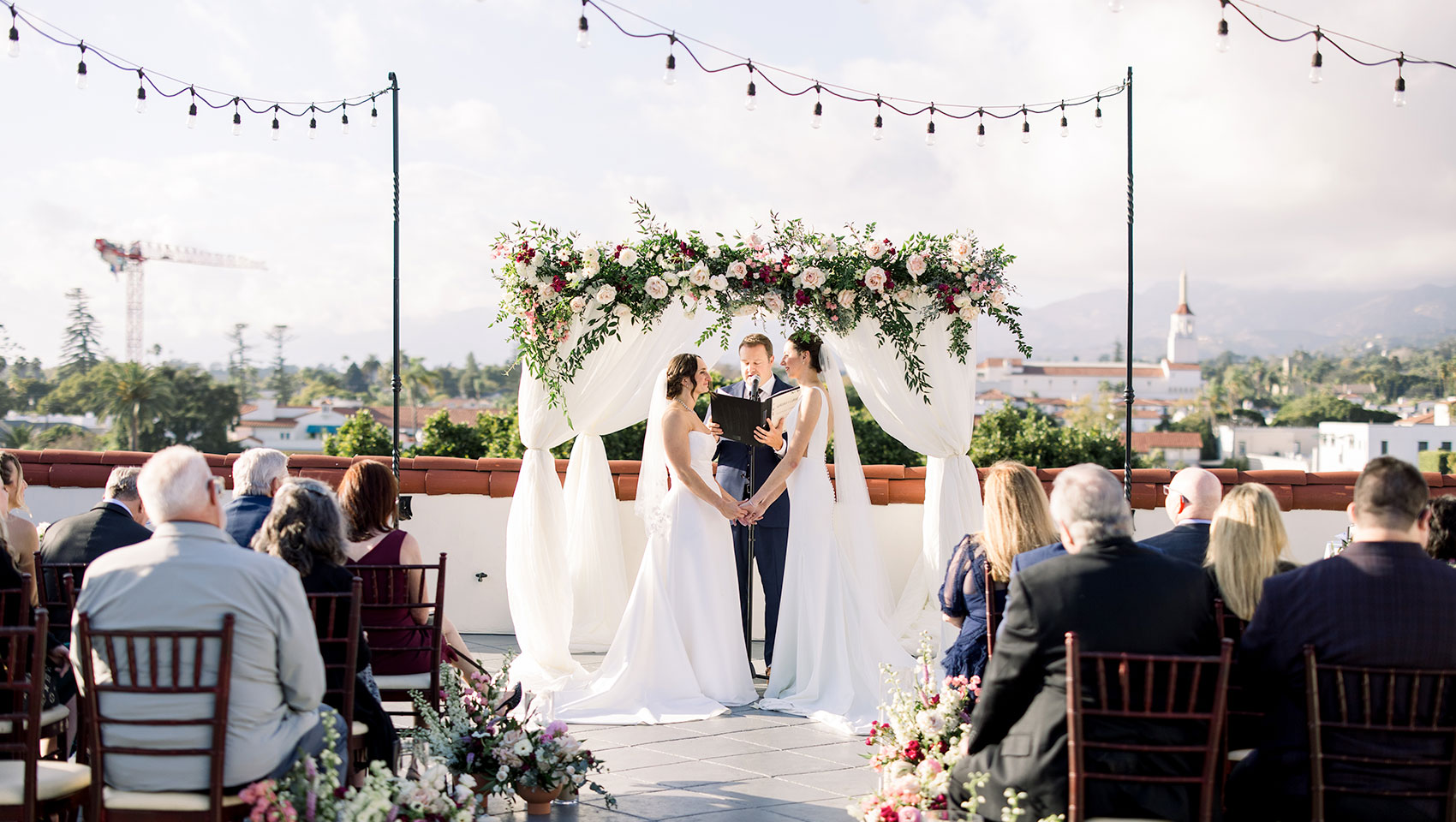 Kimpton Canary Hotel Wedding Couple